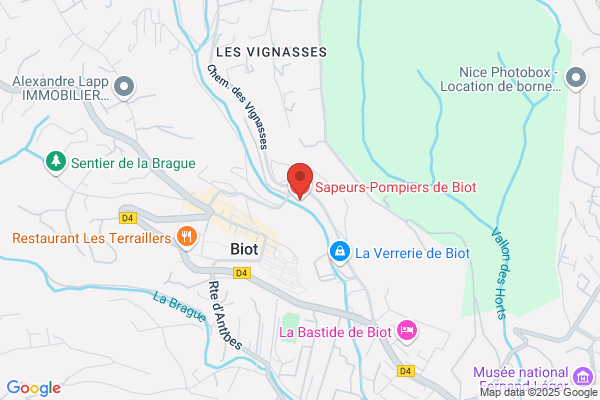 Centre Incendie Secours De Biot