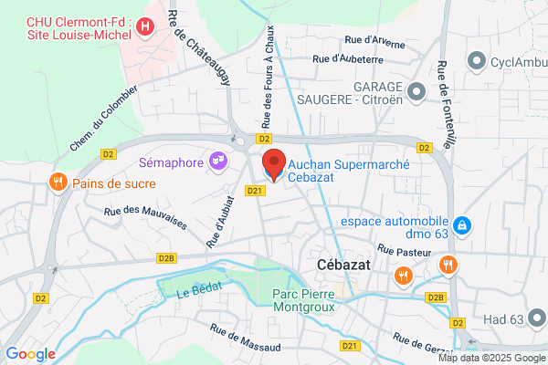 Auchan Supermarché Cebazat