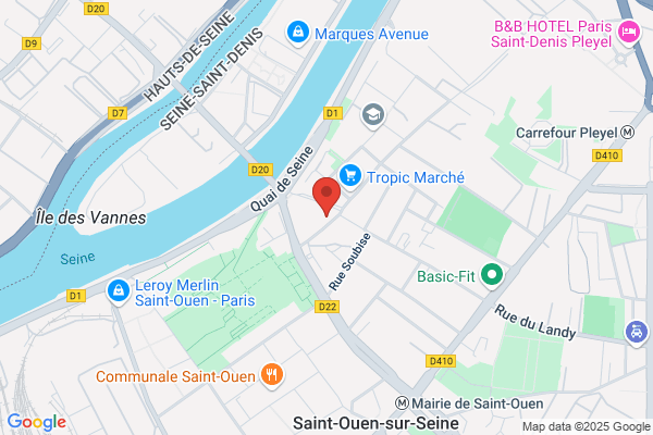 Yespark, location de parking au mois - Landy Fruitiers - Saint-Denis