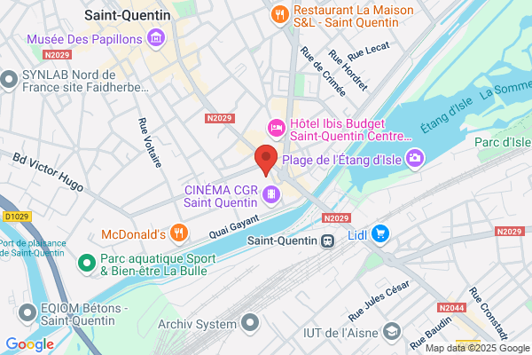 Banque Populaire Val De France Bpvf Agence st quentin gare