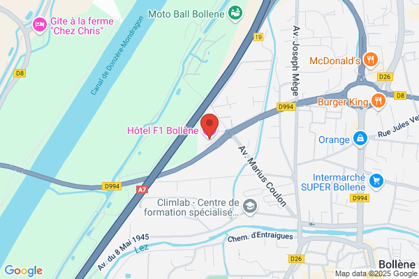 hotelF1 Bollène A7