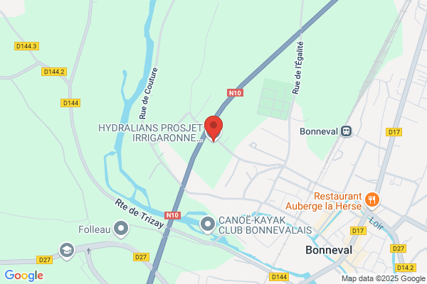HYDRALIANS PROSJET IRRIGARONNE Bonneval