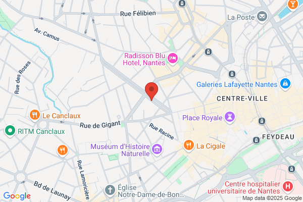 Auchan Piéton Nantes Guisthau