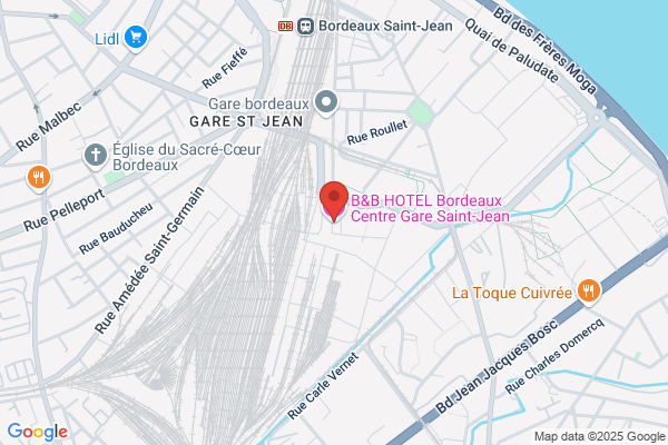 B&B HOTEL Bordeaux Centre Gare Saint-Jean