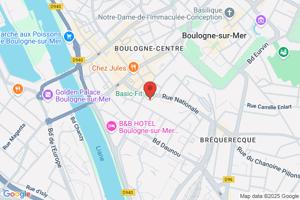 Basic-Fit Boulogne Sur Mer Rue Nationale