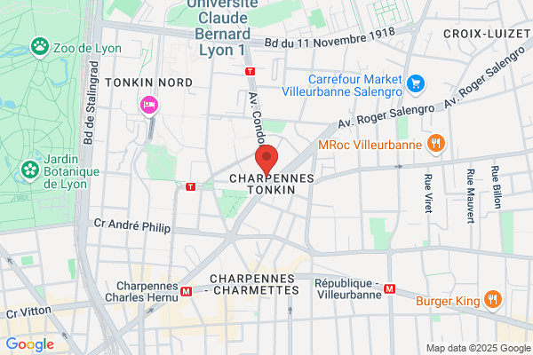 Yespark, location de parking au mois - Tonkin Sud - Villeurbanne