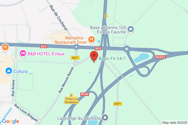 Basic-Fit Le Vieil-Evreux Rue Jacqueline Auriol