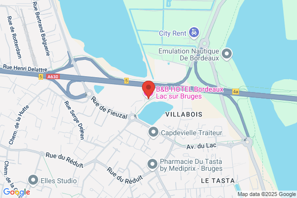 B&B HOTEL Bordeaux Lac sur Bruges