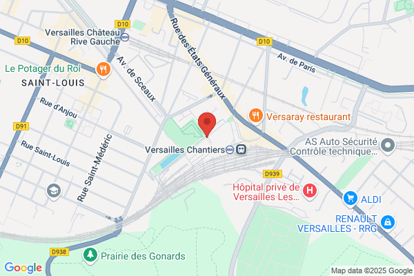 Parking Gare Chantiers Versailles