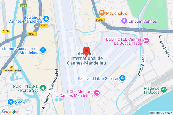 Aeroport Cannes Mandelieu