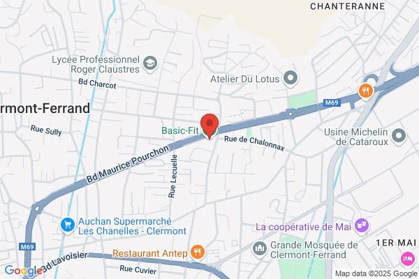 Basic-Fit Clermont-Ferrand Boulevard Maurice Pourchon