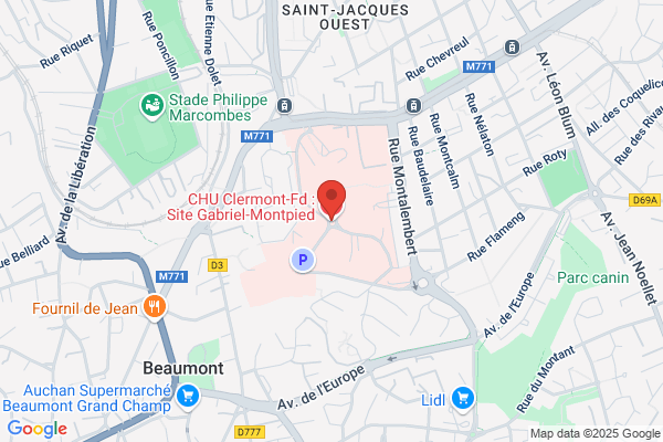 Chu Hopital Gabriel Montpied