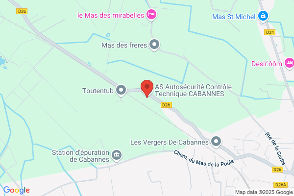 AS Autosécurité Contrôle Technique CABANNES