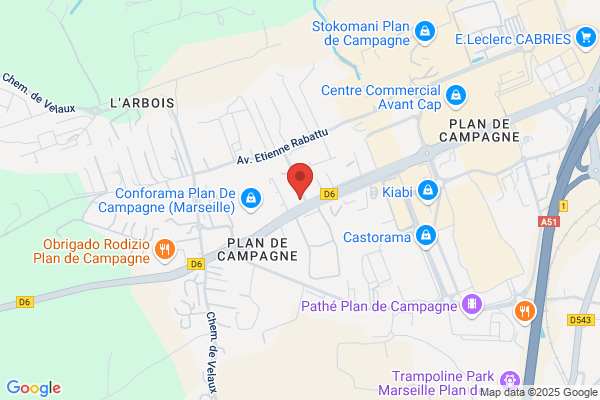 MAXILITERIE / SALON CENTER Plan de Campagne