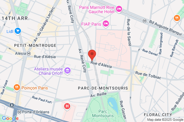 Yespark, location de parking au mois - Sainte-Anne Paris 14 - Paris
