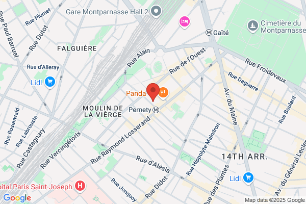 Auchan Piéton Paris Pernety