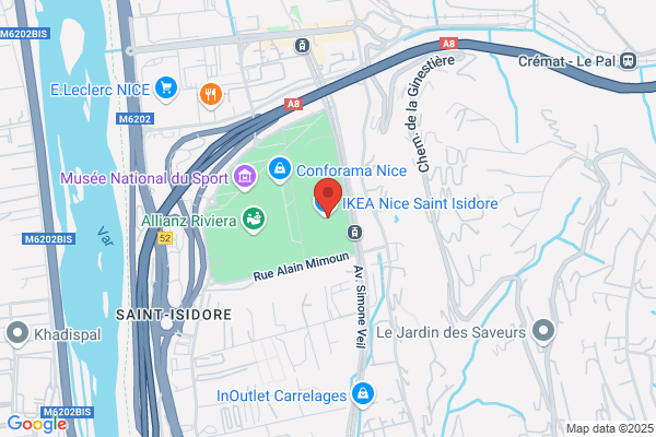 Restaurant IKEA Nice Saint Isidore