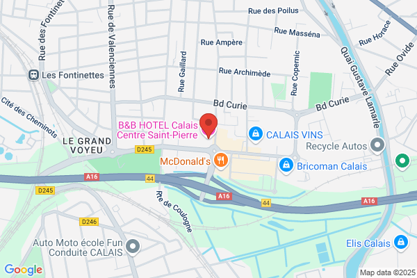 B&B HOTEL Calais Centre Saint-Pierre
