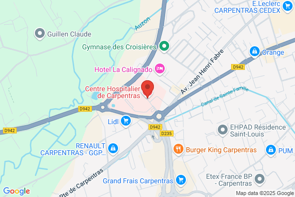 Centre Hospitalier De Carpentras Standard Renseignemen