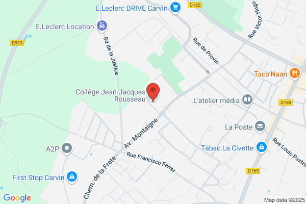 College Jean Jacques Rousseau Intendance