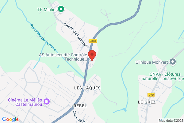 AS Autosécurité Contrôle Technique CASTELMAUROU