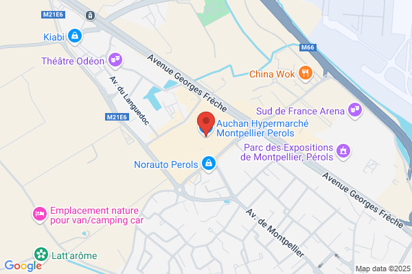 Auchan Piéton Montpellier Blum