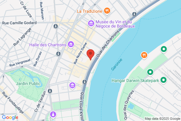 K1 tlse 69, quai des Chartrons 33300 BORDEAUX