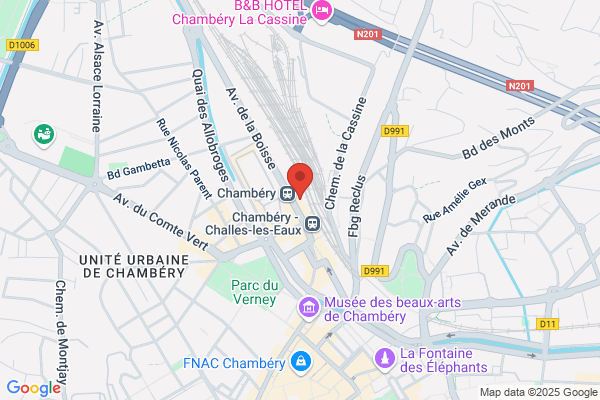 Budget Location Voiture - Gare Chambery