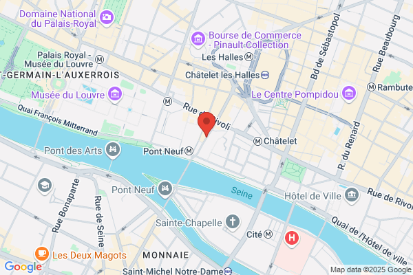 Parking Q-Park Paris Rivoli Pont Neuf