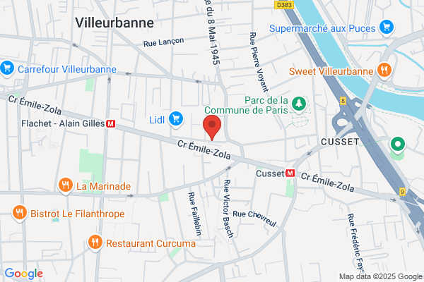 Yespark, location de parking au mois - Perrallière - Villeurbanne