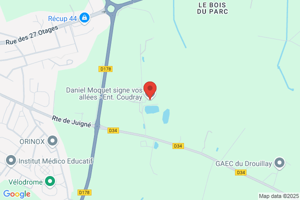 Daniel Moquet signe vos allées - Ent. Coudray