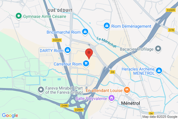 SFR Menetrol Riom Sud
