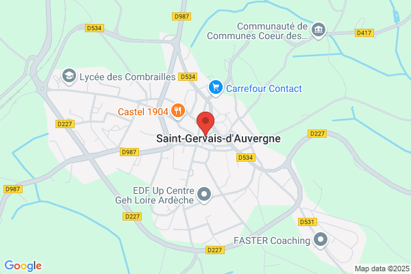 MMA Assurances SAINT GERVAIS D'AUVERGNE