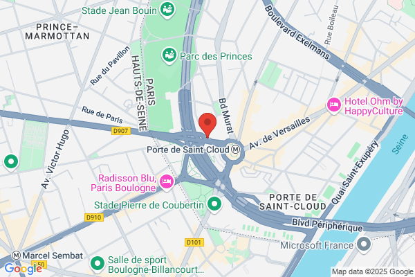 Yespark, location de parking au mois - Square Alfred Capus/Porte d'Auteuil - Paris