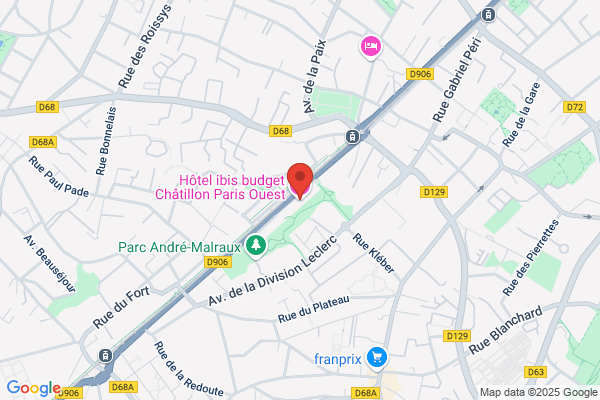 ibis budget Châtillon Paris Ouest
