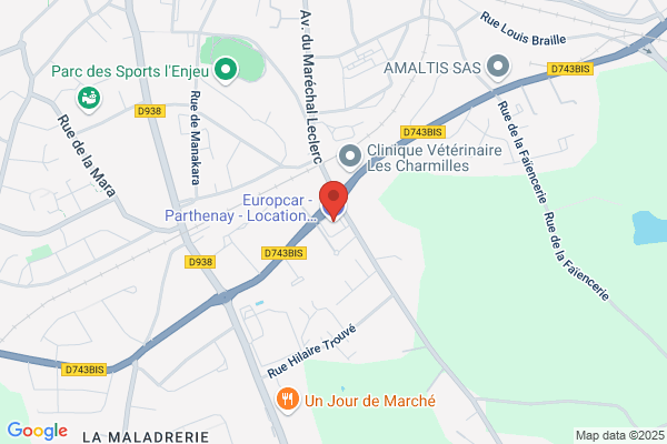 Europcar PARTHENAY