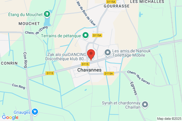 DANCING Discothèque klub 80 CHAVANNES