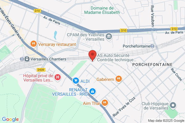 AS Auto Sécurité Contrôle technique VERSAILLES