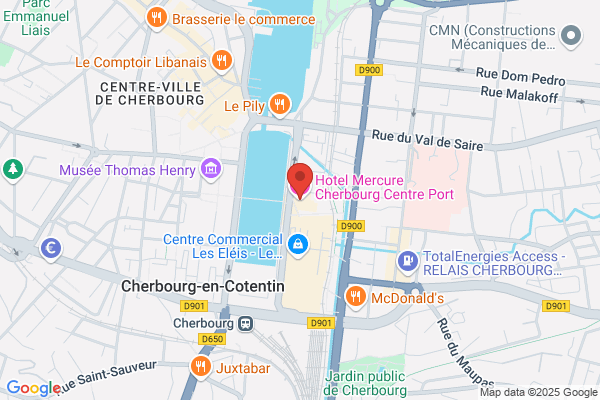 Hotel Mercure Cherbourg Centre Port