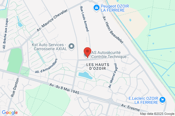 AS Autosécurité Contrôle Technique OZOIR LA FERRIERE