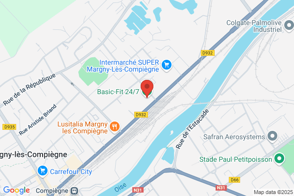 Basic-Fit Margny-Les-Compiègne Avenue Raymond Poincare