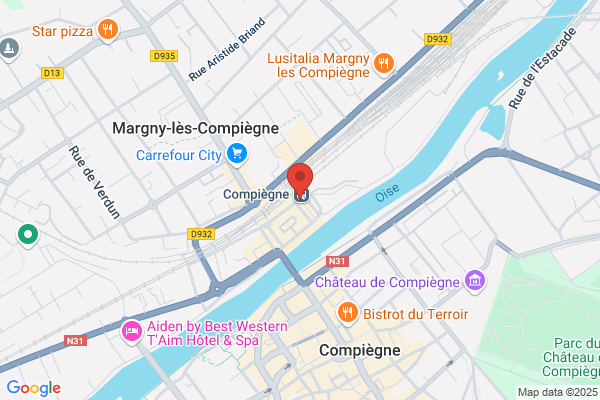 Parking Indigo Compiègne Gare