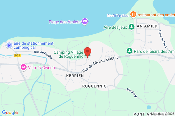 Camping Village De Roguennic Accueil Reservation