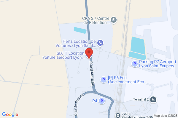 SIXT | Location voiture aéroport Lyon St Exupery