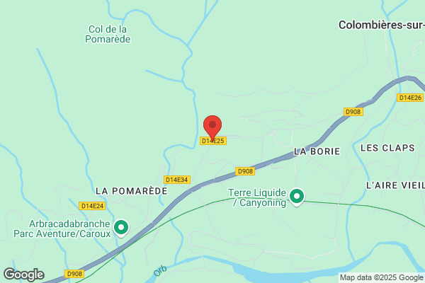 Château de Colombières sur Orb