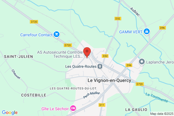 AS Autosécurité Contrôle Technique LES QUATRE ROUTES DU LOT