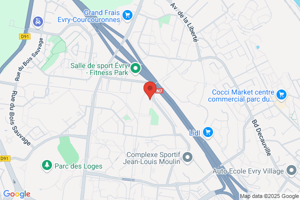 Yespark, location de parking au mois - Allée Stéphane Mallarmé - Parking Evry-Courcouronnes