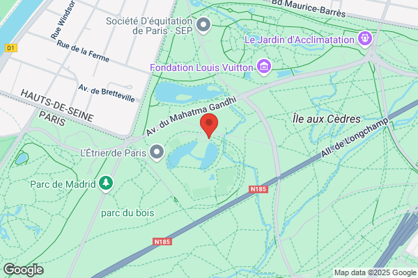 Cercle Du Bois De Boulogne Tir Aux pigeons secretariat