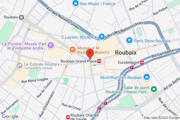 Square Habitat Roubaix Mairie