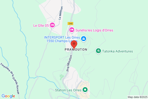 Skiset Marie Thé Sport - les Orres 1550